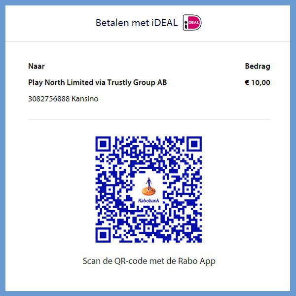 Betaling met de iDeal app bevestigen