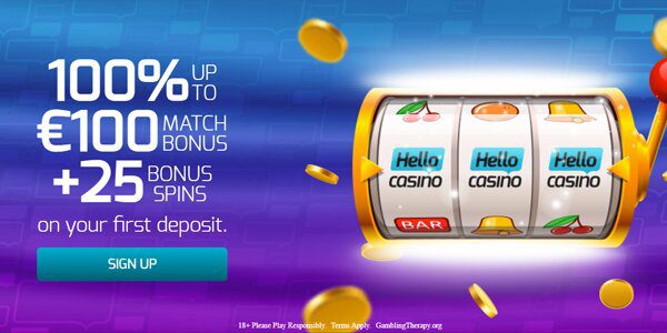 Hello Casino Welkomstbonus