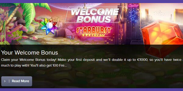 Casino Euro welkomstbonus