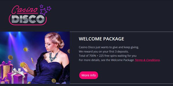 Casino Disco welkomstbonus