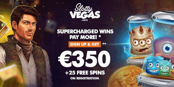 Slotty Vegas welkomstbonus