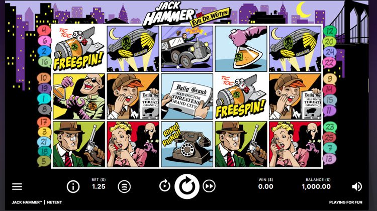 Jack Hammer online slot