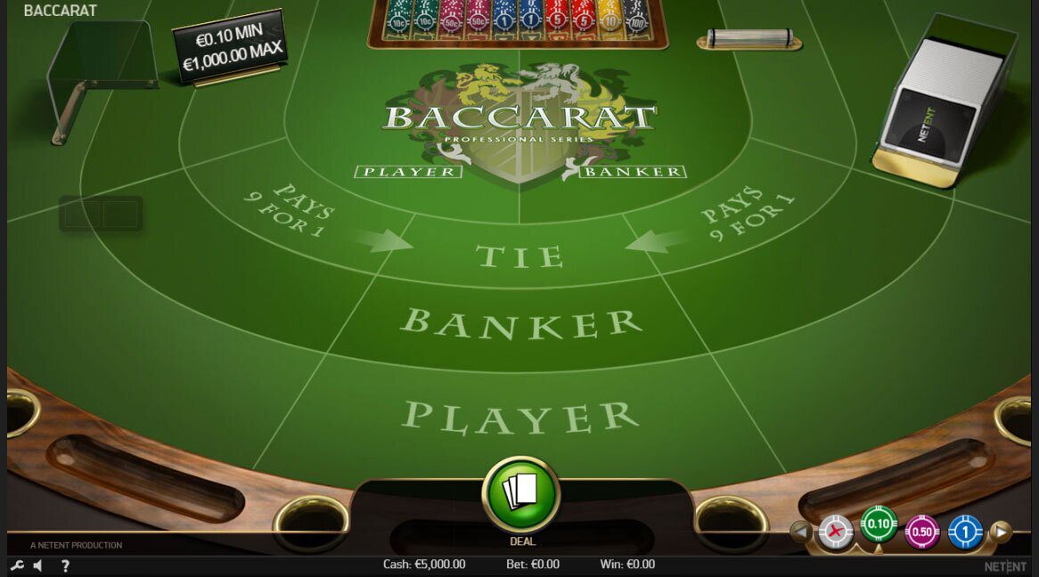 Online Baccarat spelen