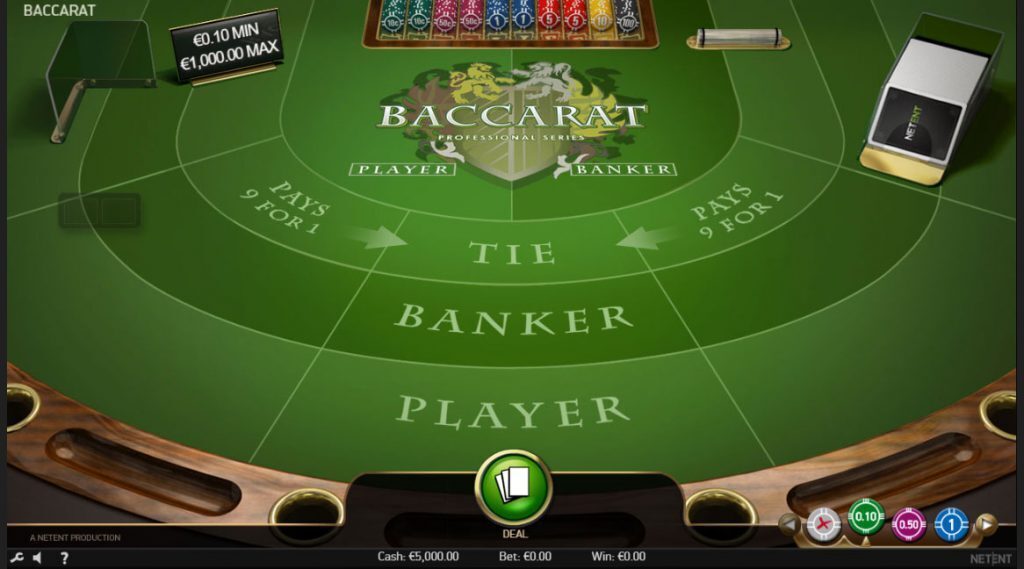 Online Baccarat spelen