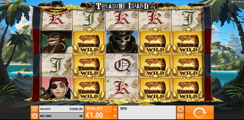Treasure Island wins