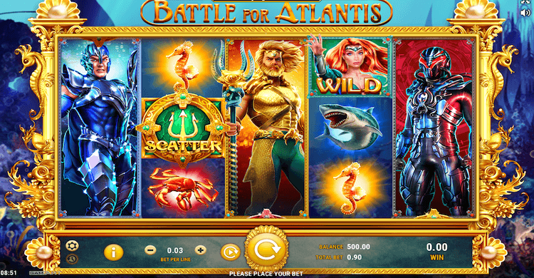 Battle for Atlantis GameArt