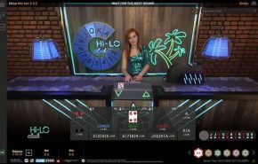 Hi Lo live casino spel