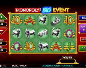 Monopoly Big Event online slot
