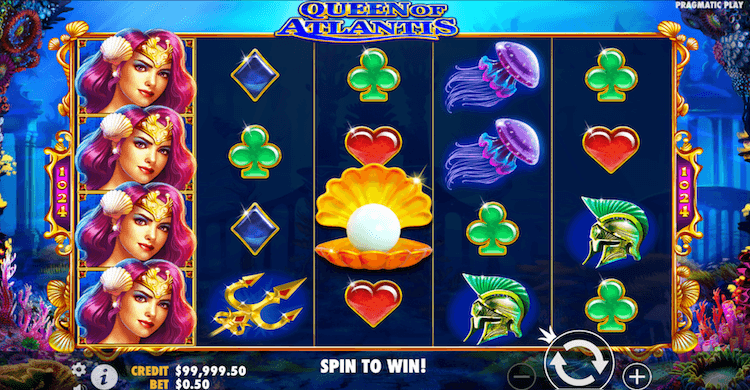 Queen of atlantis slot