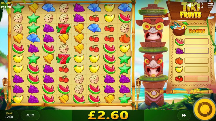 Tiki Fruits voor echt geld spelen