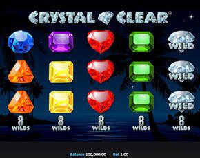 Crystal Clear gokkast