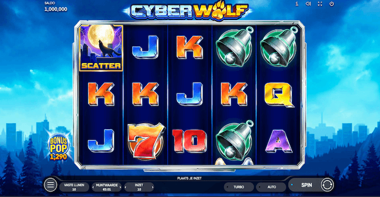 Cyber Wolf Slot van Endorphina