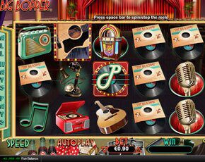 The Big Bopper videoslot