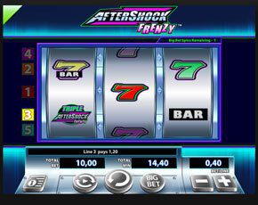 Aftershock Frenzy gokkast