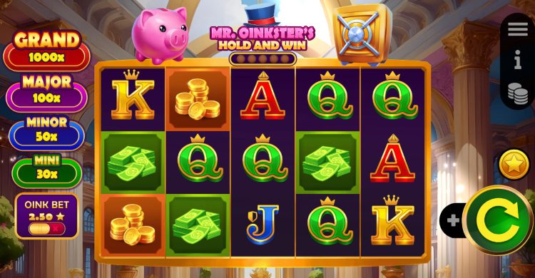 Booming Games - Mr. Oinkster's Hold and Win