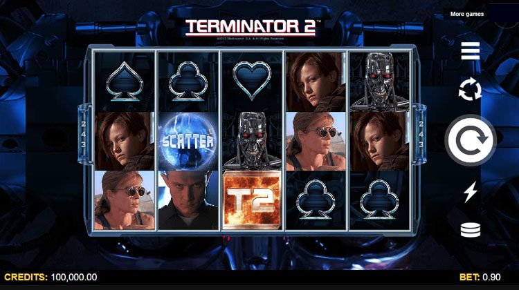 Terminator 2 online slot