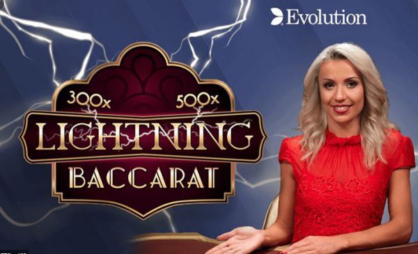 lightning baccarat live casino spel