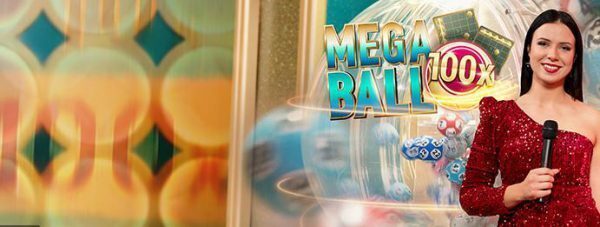 Mega Ball live spel Evolution