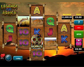 Legends of Africa gokkast