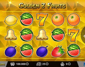 Golden 7 Fruits gokkast