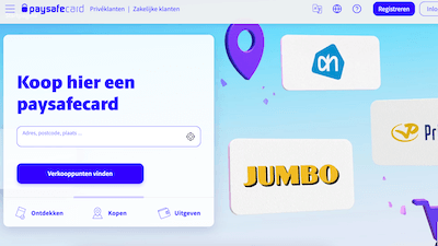 Koop een Paysafecard