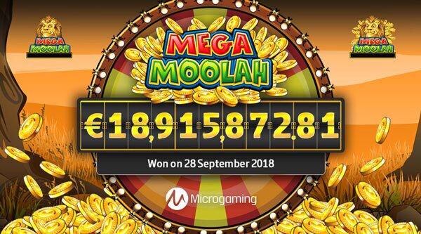 Beste jackpot Mega Moolah