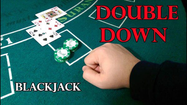 Double down blackjack inzet