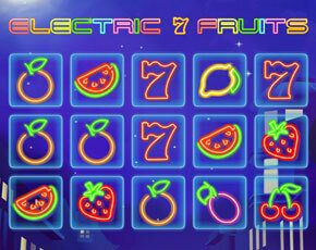 Electric 7 Fruits online slots