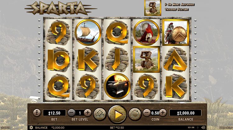 Spartan Heroes Online Gokkast