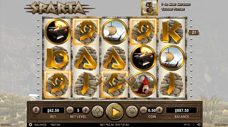 Spartan Heroes Online Gokkast
