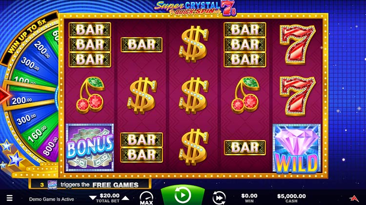 Super Crystal 7s Online Gokkast
