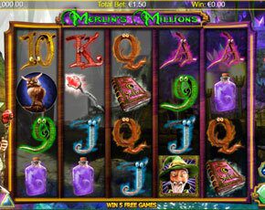 Merlin's MIllions gokkast