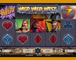 Wild Wild West: The Great Train Heist online gokkast NetEnt