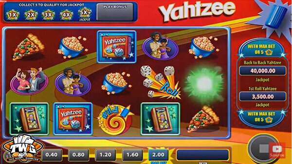 Yahtzee videoslot