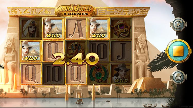 lara jones is cleopatra online gokkast