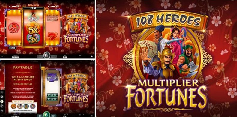 108 Heroes Multiplier Fortunes