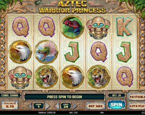 Aztec Warrior Princess online slot