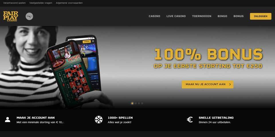 Fairplay casino welkomstbonus