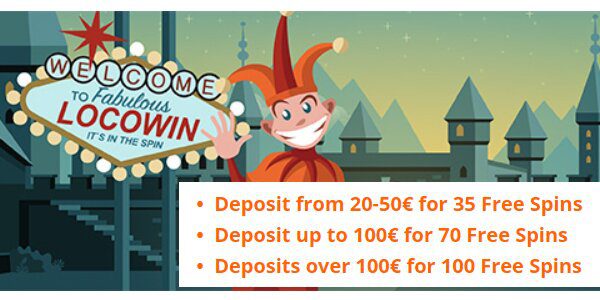 Locowin casino bonus
