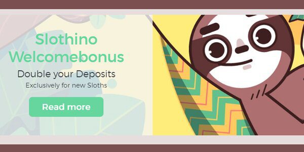 Slothino welkomstbonus