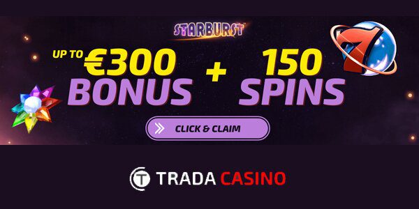 Trada Casino welkomstbonus