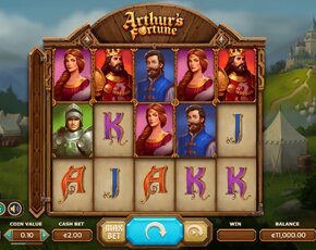 Arthur's Fortune videoslot