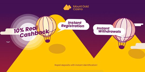 Mount Gold cashback bonus