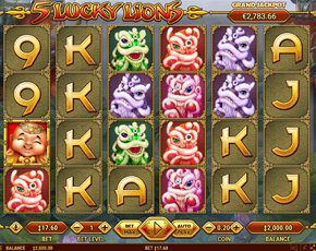 5 Lucky Lions online gokkast