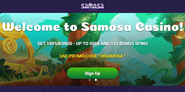 Samosa casino welkomstbonus