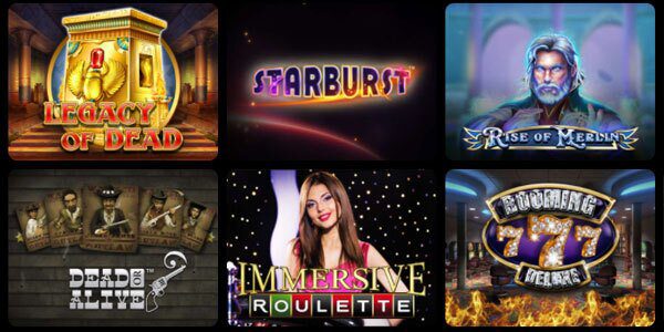 Sons of Slots online casino spelaanbod