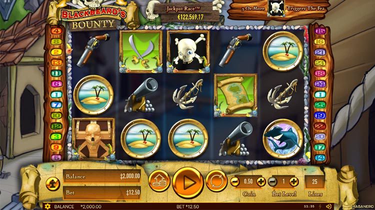 Blackbeard´s Bounty online slot