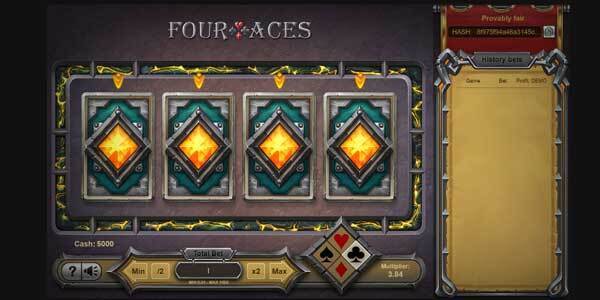 Four Aces casino spel