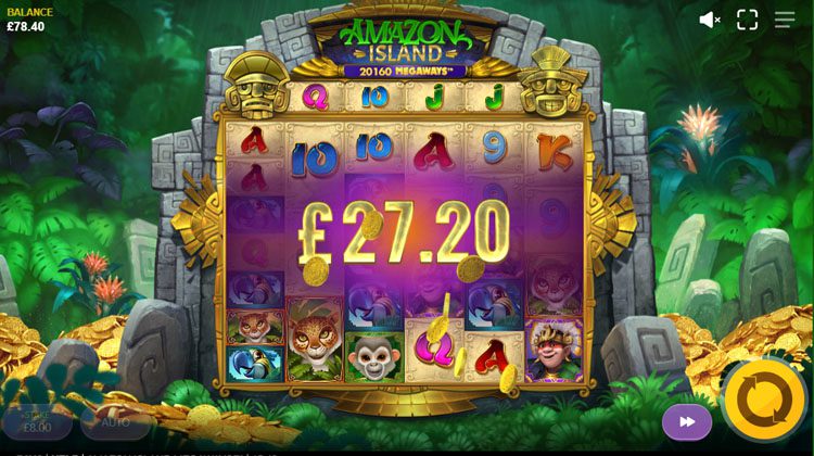 Amazon Island voor echt geld spelen