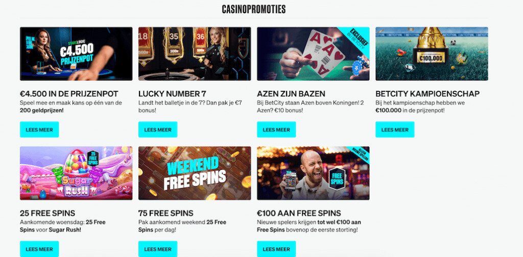 Bonussen BetCity Casino Review